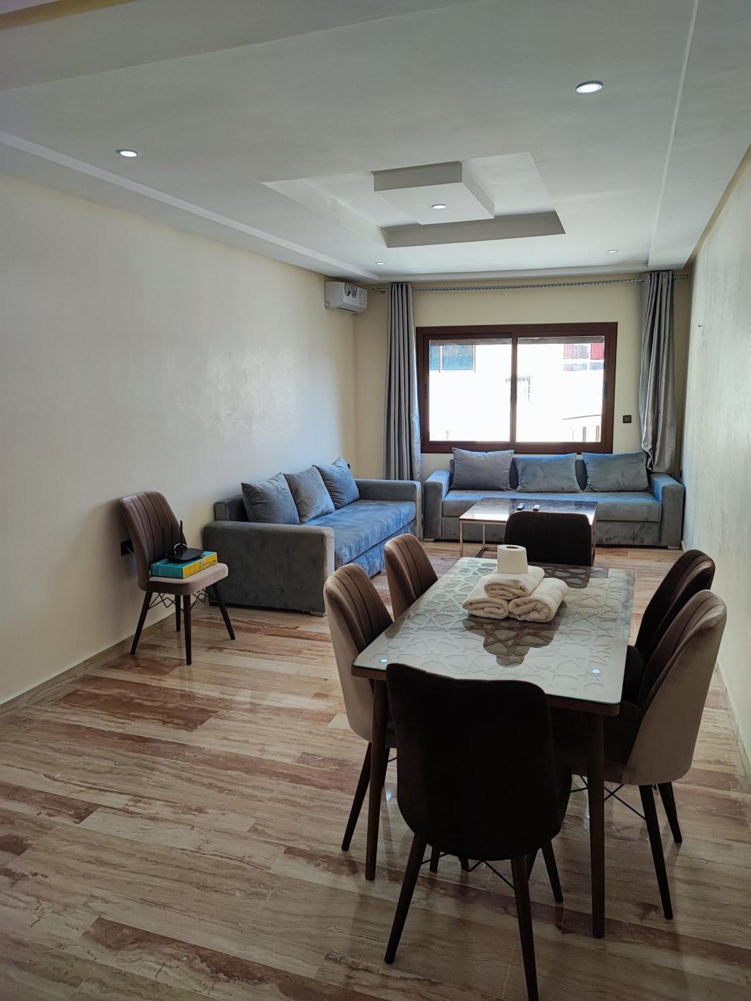 Appart Terrasse Corniche Tanger Tânger Exterior foto